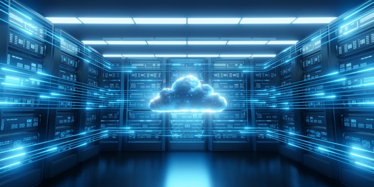 Cloud hosting server technology